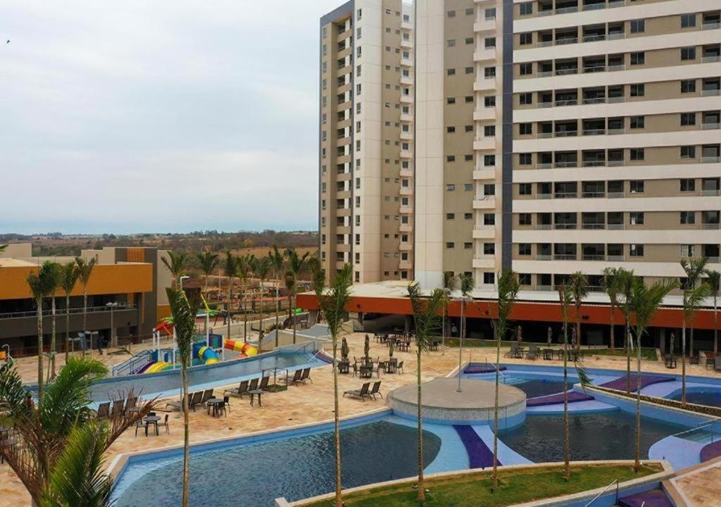 Enjoy Solar Das Aguas Park Resort Olímpia Exteriér fotografie Residential complex in the city