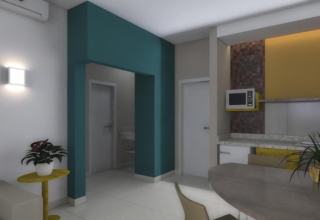 Enjoy Solar Das Aguas Park Resort Olímpia Exteriér fotografie 3D rendering of a living room