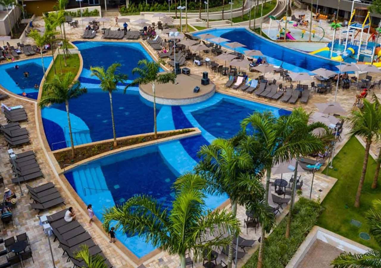Enjoy Solar Das Aguas Park Resort Olímpia Exteriér fotografie Aerial view of the resort