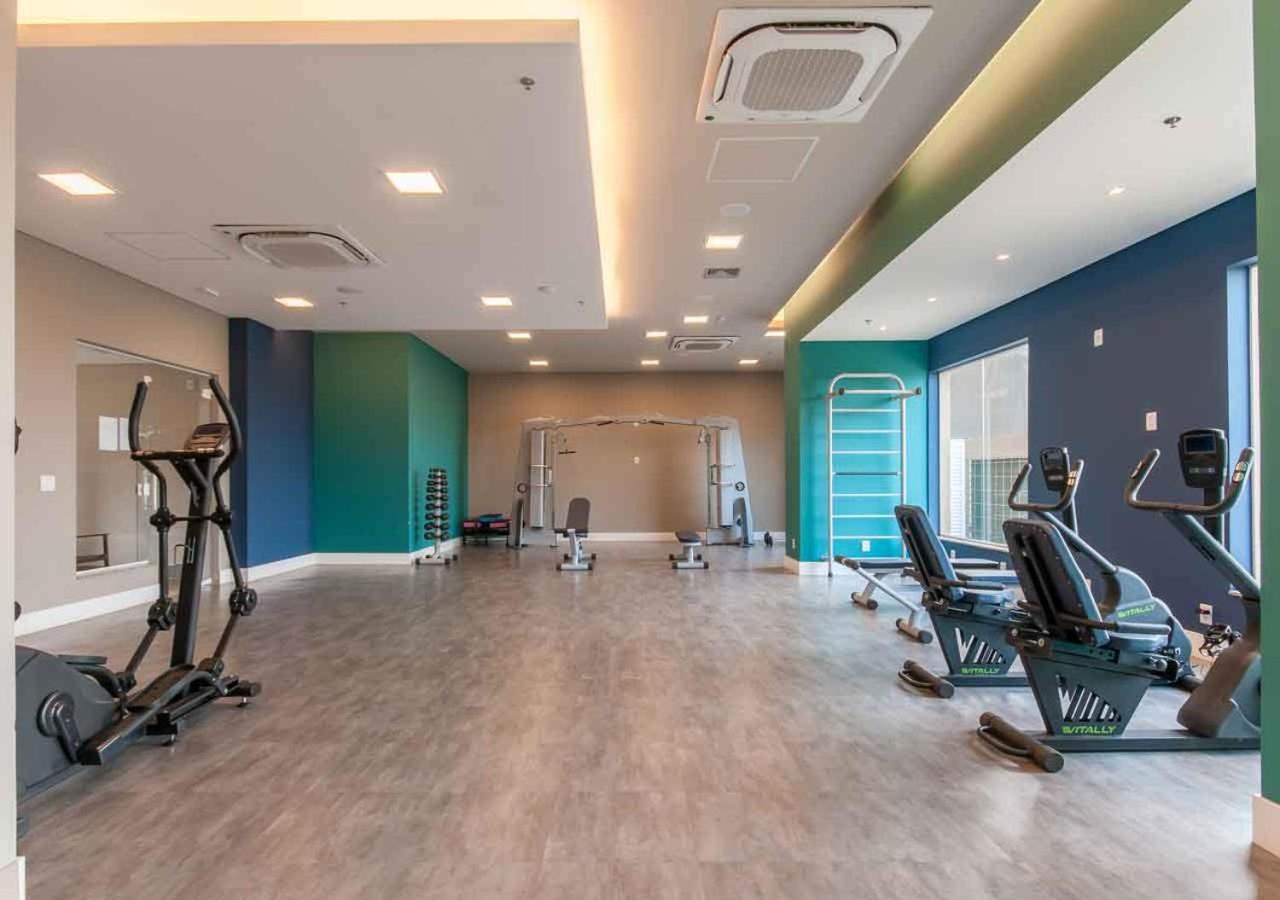 Enjoy Solar Das Aguas Park Resort Olímpia Exteriér fotografie The gym at the hotel