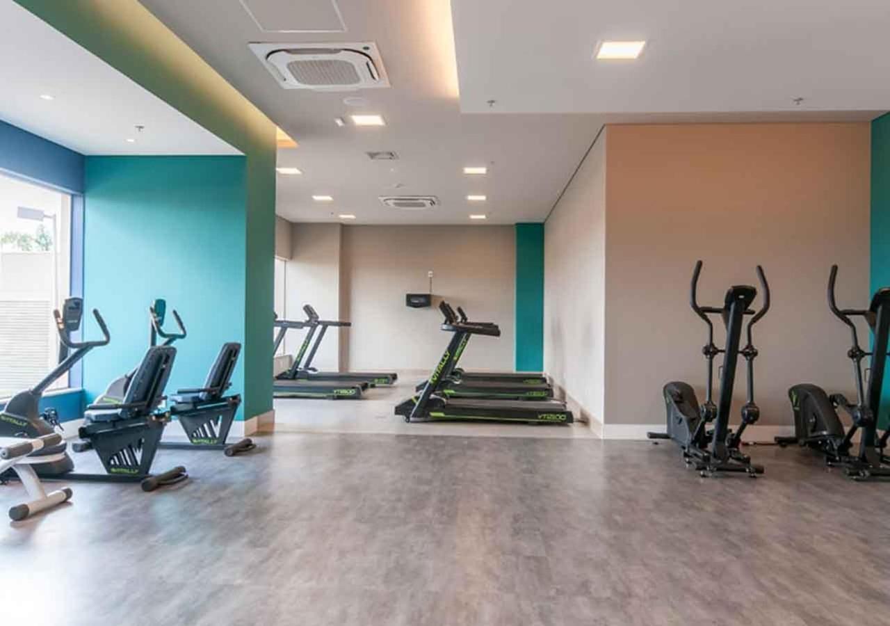 Enjoy Solar Das Aguas Park Resort Olímpia Exteriér fotografie The gym at the hotel