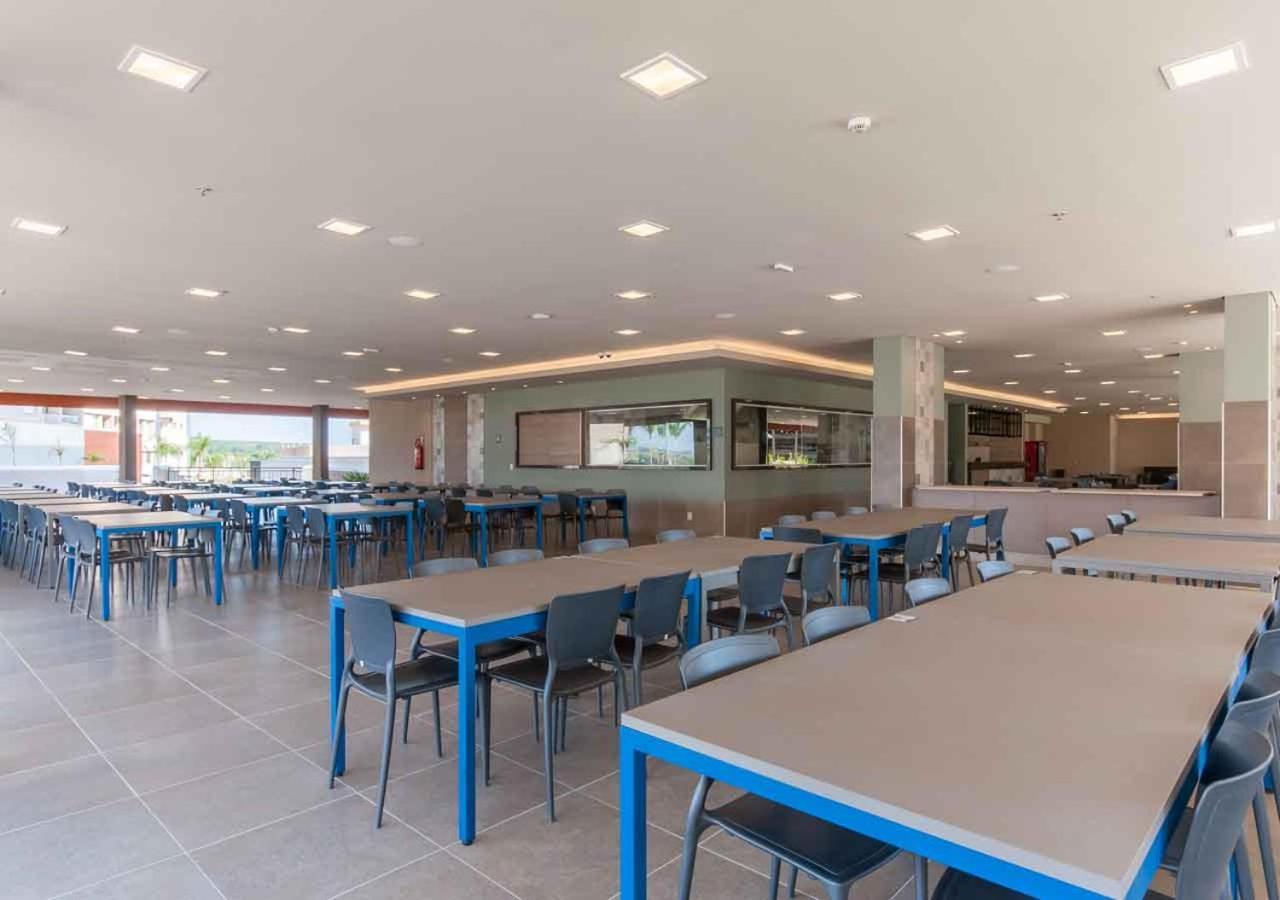 Enjoy Solar Das Aguas Park Resort Olímpia Exteriér fotografie The dining room