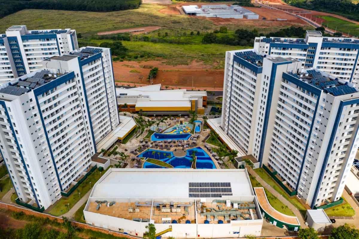 Enjoy Solar Das Aguas Park Resort Olímpia Exteriér fotografie Aerial view of the complex